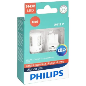 Philips 7443RULRX2 car light bulb W21/5 LED