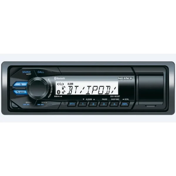 Sony DSXM50BT.UC car media receiver Black, Blue 220 W Bluetooth