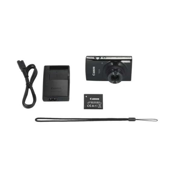 Canon IXUS 180 1/2.3″ Compact camera 20 MP CCD 5152 x 3864 pixels Black