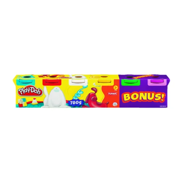 Play-Doh 6er Pack Farbmix