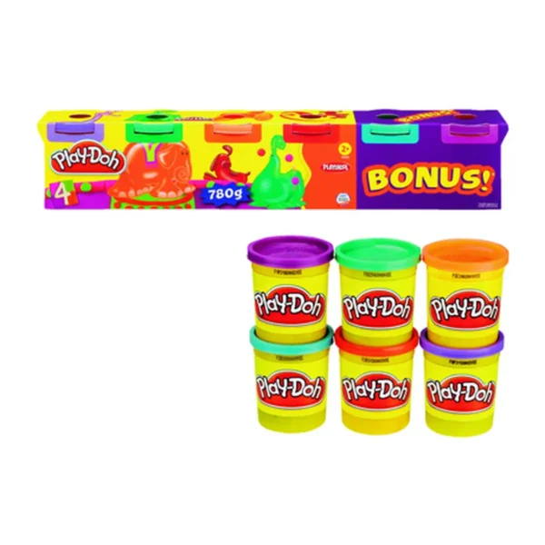 Play-Doh 6er Pack Farbmix