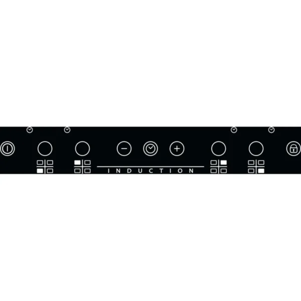 Whirlpool ACM 838/NE Black Built-in 60 cm Zone induction hob 4 zone(s)