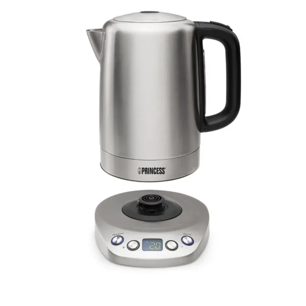 Princess 236002 Digital Kettle Stainless Steel Deluxe