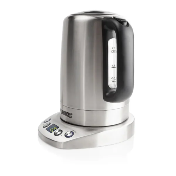 Princess 236002 Digital Kettle Stainless Steel Deluxe