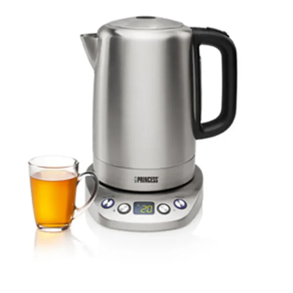 Princess 236002 Digital Kettle Stainless Steel Deluxe