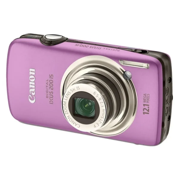 Canon Digital IXUS 200 IS 1/2.3″ Compact camera 12.1 MP CCD 4000 x 3000 pixels Purple