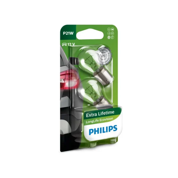 Philips LongLife EcoVision 12498LLECOB2 Longer Lifetime