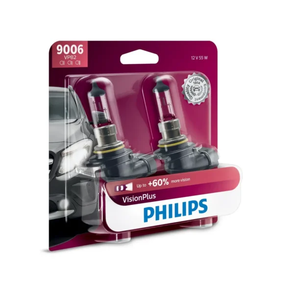 Philips VisionPlus 9006VPB2 car light bulb 55 W Halogen