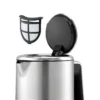WMF Lineo 04.1306.0011 electric kettle 1.6 L 3000 W Black, Stainless steel