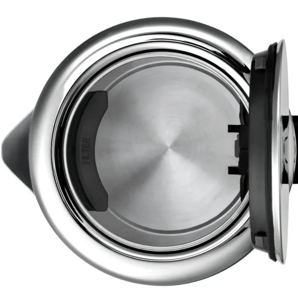 WMF Lineo 04.1306.0011 electric kettle 1.6 L 3000 W Black, Stainless steel