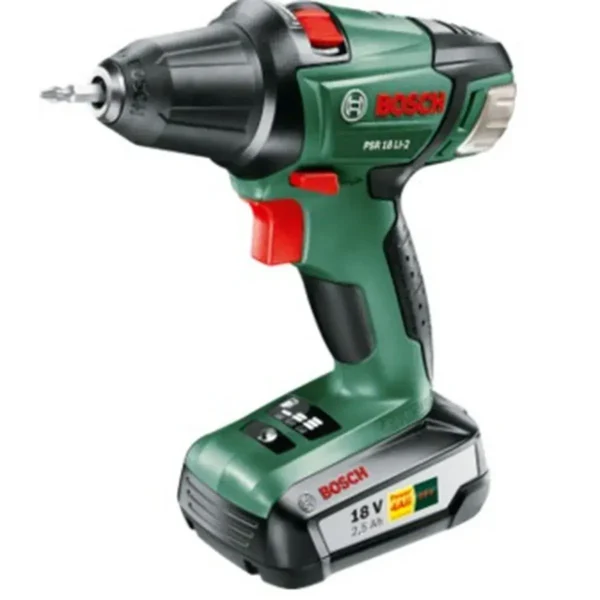 Bosch PSR 18 LI-2 1340 RPM Keyless 1.3 kg Black, Green, Red