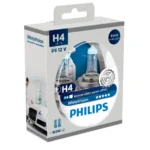 Philips WhiteVision Type of lamp: H4 Pack of: 2+2 car headlight bulb