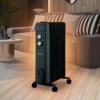 Sogo CAL-SS-18460 electric space heater Indoor Black 2000 W Oil electric space heater