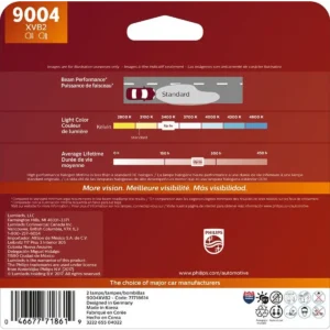 Philips X-tremeVision 9004XVB2 car light bulb 65 W Halogen