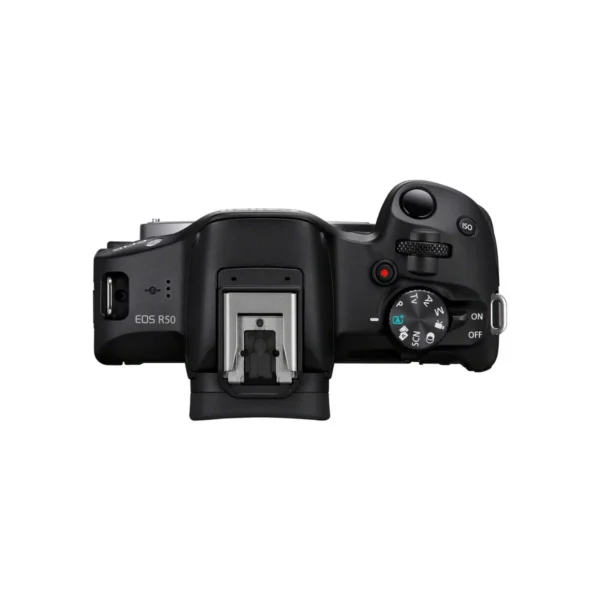 Canon EOS R50, Black + RF-S 18-45mm F4.5-6.3 IS STM Kit