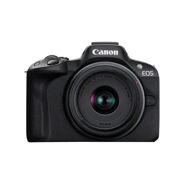 Canon EOS R50, Black + RF-S 18-45mm F4.5-6.3 IS STM Kit