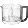 KitchenAid 5KFC3516BCU electric food chopper 0.83 L 240 W Silver, Transparent