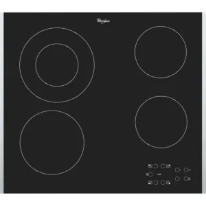 Whirlpool AKT 8130 BA Black Built-in Ceramic 4 zone(s)