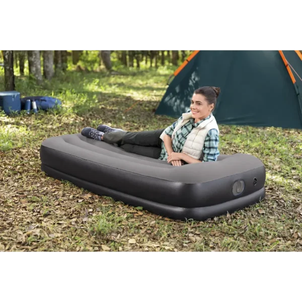 Bestway Tritech Twin Air Mattress with Built-in USB Pump 1.91 m x 97 cm x 36 cm