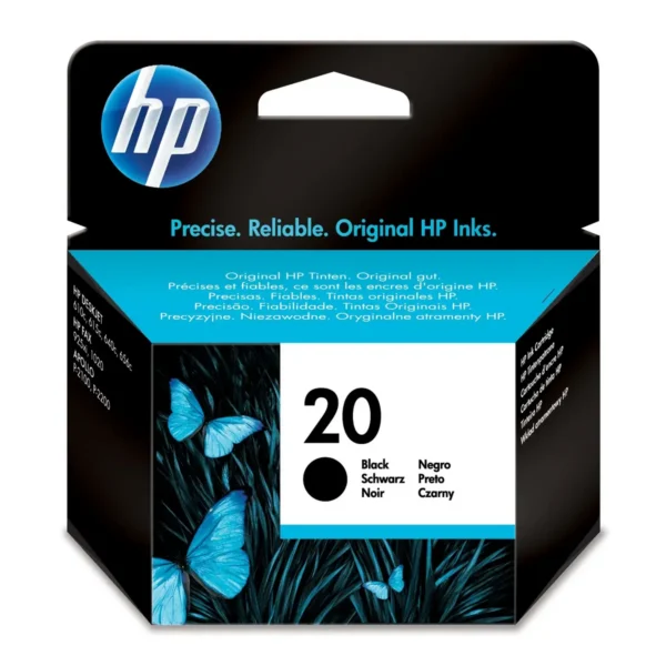 HP 20 ink cartridge 1 pc(s) Original Black