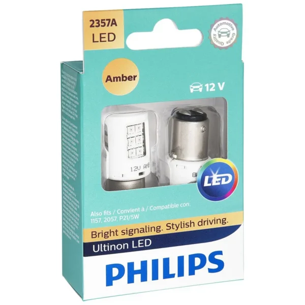 Philips 2357AULAX2 car light bulb P21/5 LED