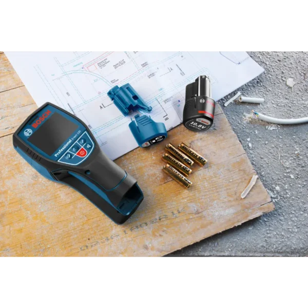 Bosch 120 D-Tect digital multi-detector Ferrous metal, Live cable, Non-ferrous metal, Wood