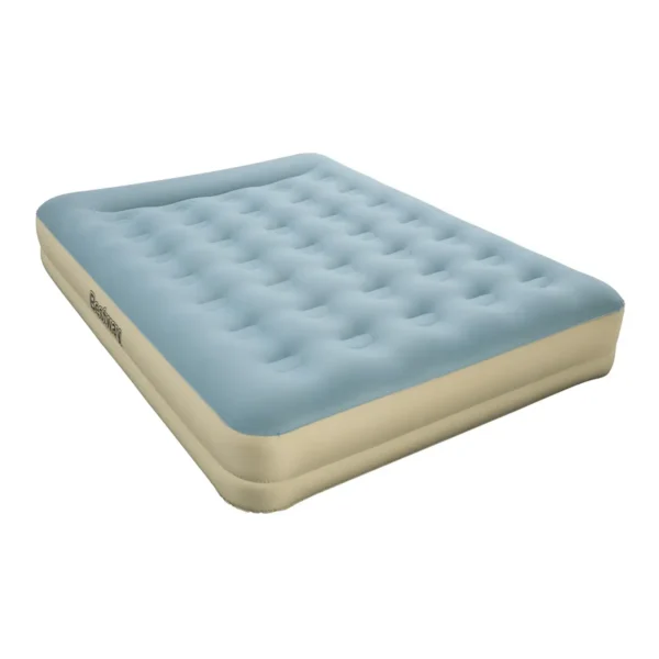 Bestway 80″ x 60″ x 13″/2.03m x 1.52m x 33cm Refined Fortech Airbed (Queen) with Built-in AC pump