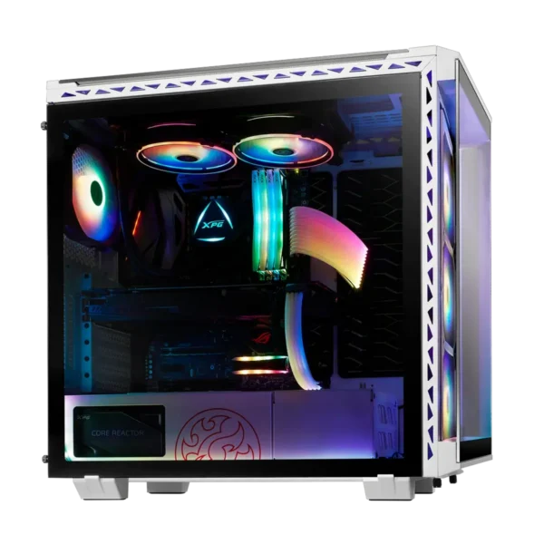 XPG BATTLECRUISER Mid-Tower White