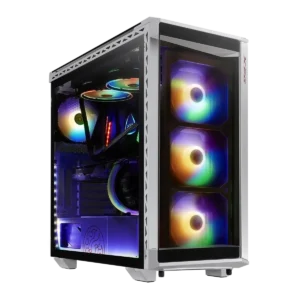 XPG BATTLECRUISER Mid-Tower White