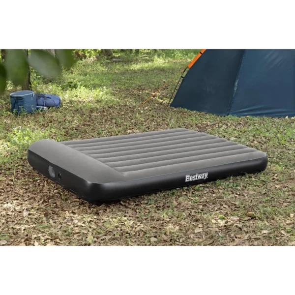 Bestway Tritech Queen Air Mattress with Built-in USB Pump 2.03 m x 1.52 m x 30 cm