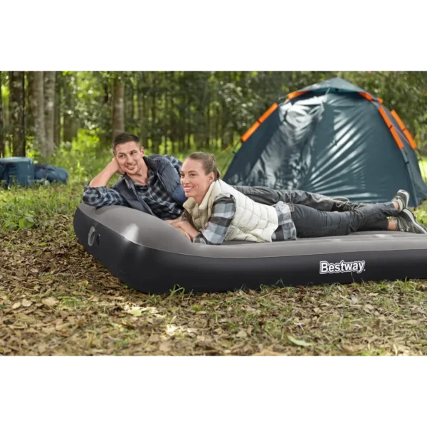 Bestway Tritech Queen Air Mattress with Built-in USB Pump 2.03 m x 1.52 m x 30 cm