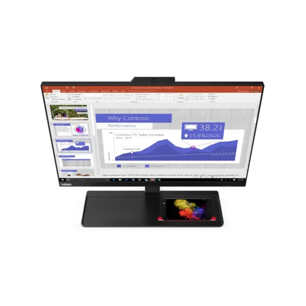 Lenovo ThinkCentre M90a Intel® Core™ i5 i5-11500 60.5 cm (23.8″) 1920 x 1080 pixels Touchscreen All-in-One PC 8 GB DDR4-SDRAM 256 GB SSD Windows 10 Pro Wi-Fi 5 (802.11ac) Black