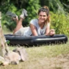 Bestway Comfort Green Flocked Air Bed / Single