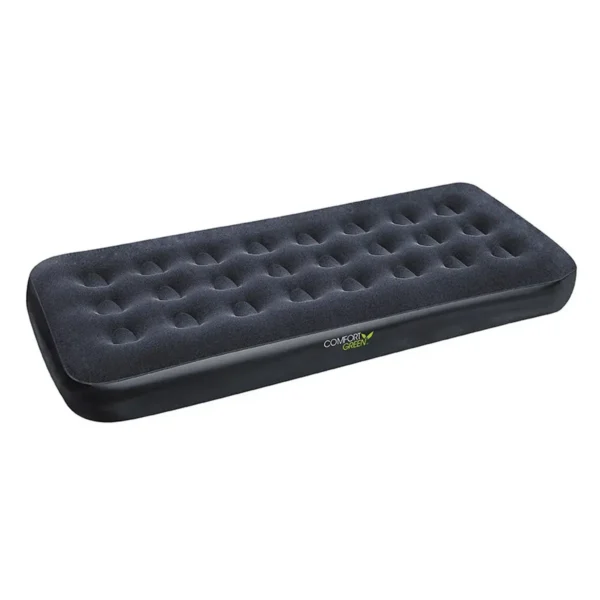 Bestway Comfort Green Flocked Air Bed / Single