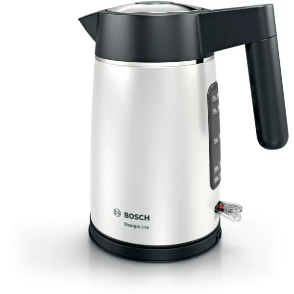 Bosch DesignLine electric kettle 1.7 L 2400 W Black, Silver
