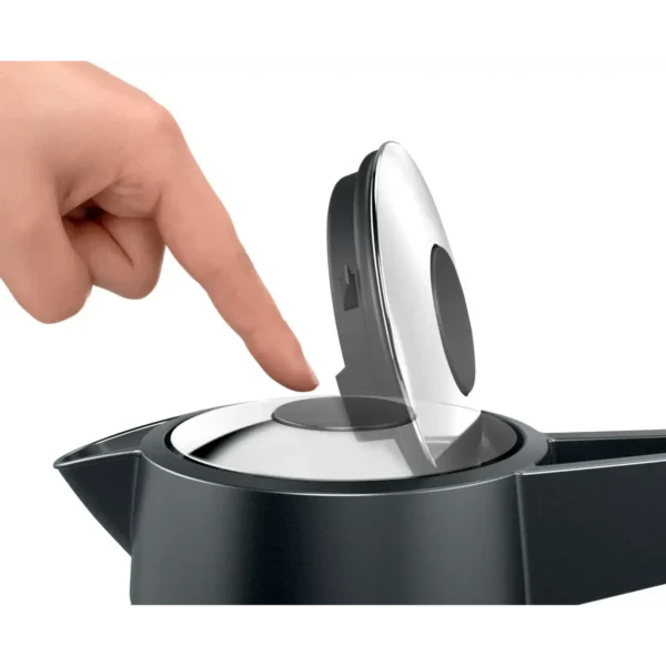 Bosch DesignLine electric kettle 1.7 L 2400 W Black, Silver