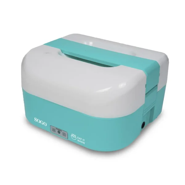 Sogo FEL-SS-11965 electric lunch box 40 W 1.1 L Blue, White Adult/Child