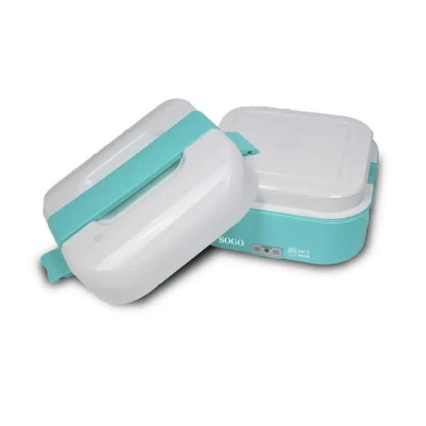Sogo FEL-SS-11965 electric lunch box 40 W 1.1 L Blue, White Adult/Child