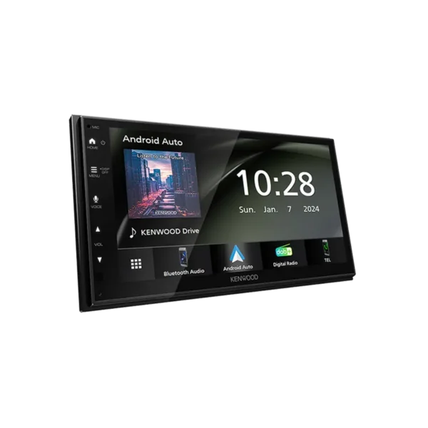 Kenwood DMX6523DABS car media receiver Black Wi-Fi Bluetooth