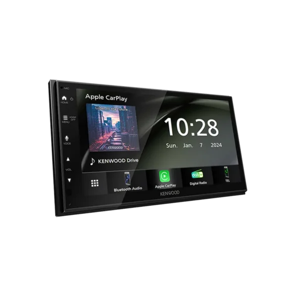 Kenwood DMX6523DABS car media receiver Black Wi-Fi Bluetooth