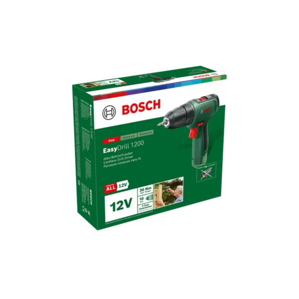 Bosch EasyDrill 1200 1500 RPM Keyless 940 g Green