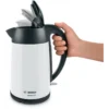 Bosch TWK3P421GB electric kettle 1.7 L 3000 W Black, White