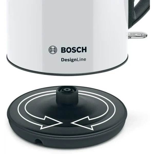 Bosch TWK3P421GB electric kettle 1.7 L 3000 W Black, White