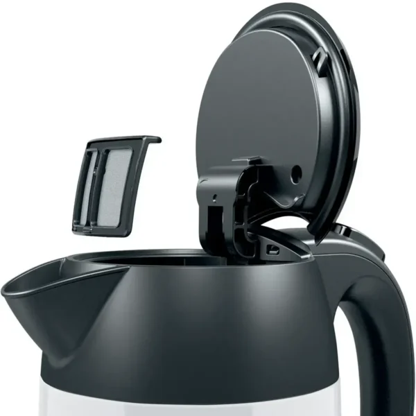 Bosch TWK3P421GB electric kettle 1.7 L 3000 W Black, White