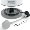 Bosch TWK3P421GB electric kettle 1.7 L 3000 W Black, White