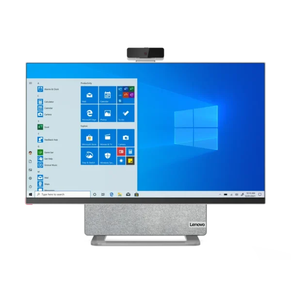 Lenovo Yoga 7 AMD Ryzen™ 5 5600H 68.6 cm (27″) 3840 x 2160 pixels Touchscreen All-in-One PC 16 GB DDR4-SDRAM 512 GB SSD Windows 11 Home Wi-Fi 5 (802.11ac) Grey, White