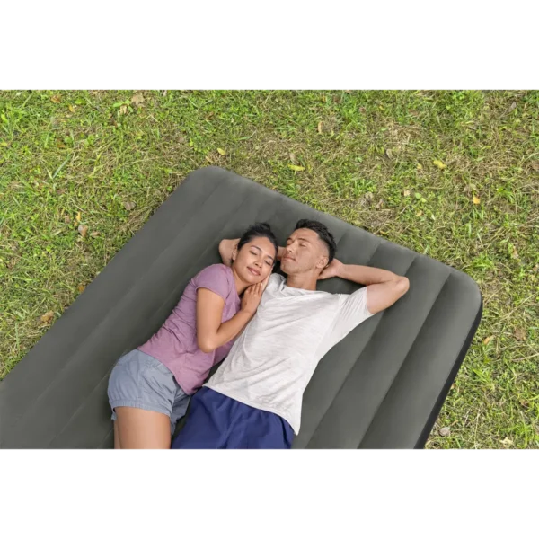Bestway Tritech Air Mattress Queen with Rechargeable Pump 2.03 m x 1.52 m x 25 cm