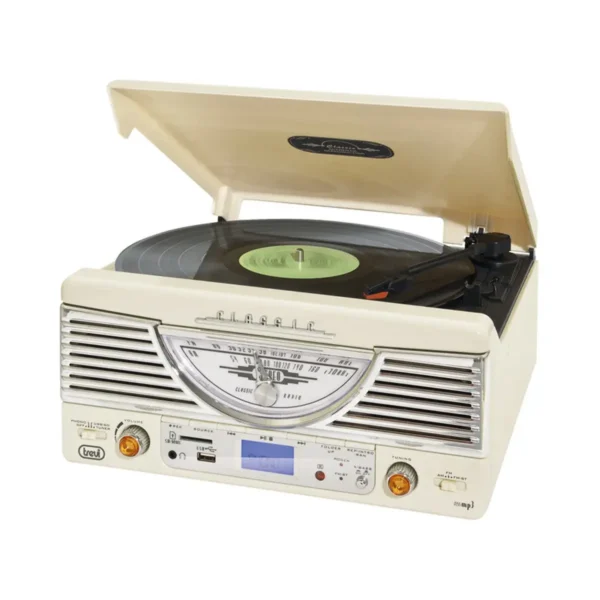 Trevi TT 1062 E Direct drive audio turntable White