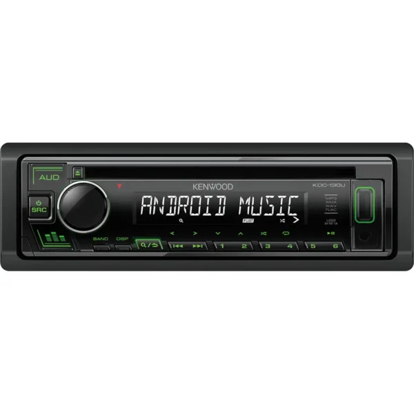 Kenwood KDC-130UG car media receiver Black 200 W