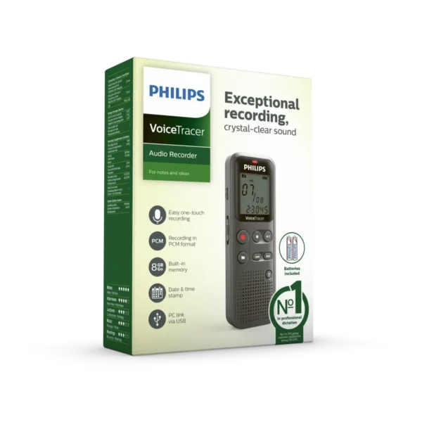 Philips VoiceTracer 12 kHz Grey